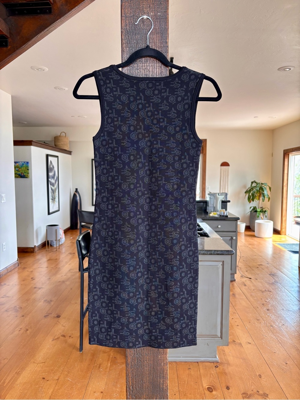 THE KOOPLES French Luxury “Robe Jacquard Logo All Over” Bodycon Dress NWT - Picture 13 of 16